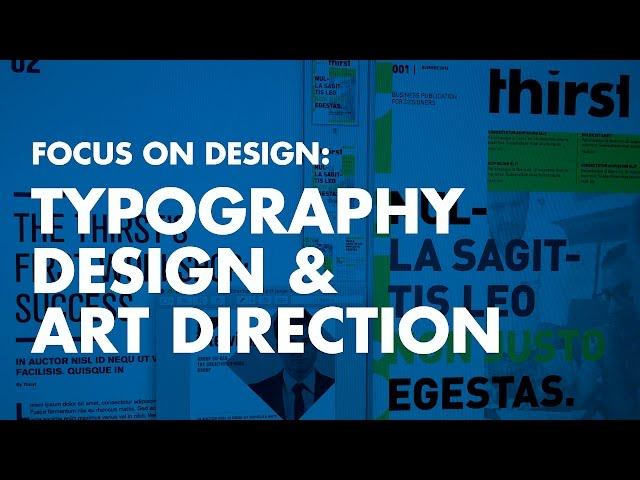 Graphic Design Tutorial: Typography Design & Art Direction