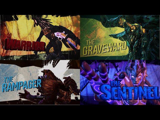 The Borderlands Series All Vault Monsters In Order 1080p