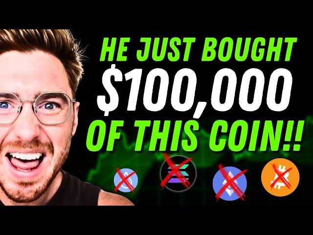 Top Altcoins & Low Cap Gems i'm Buying Now!? (He Just BOUGHT $100,000 of this COIN!!!)