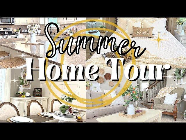 SUMMER HOME TOUR 2021 | FARMHOUSE, COUNTRY CHIC DECORATING IDEAS | DECOR IDEAS FOR LATE SUMMER