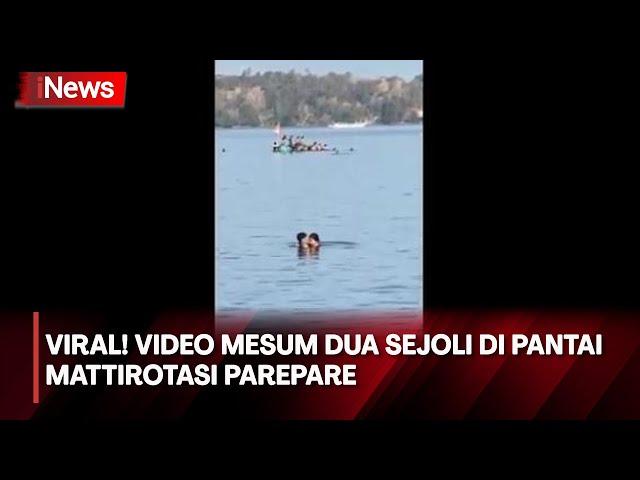 Pasangan Sejoli Viral Tertangkap Kamera Berbuat Mesum di Pantai Mattirotasi Parepare