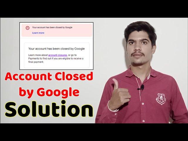 Your Account Has Been Closed By Google Adsense Solution | Part 2