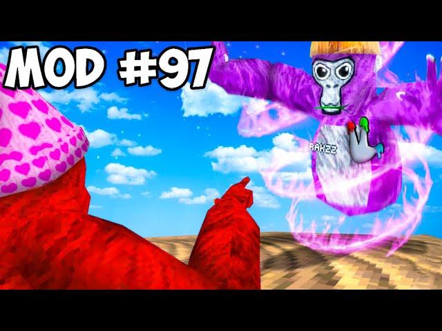 I Used 100 Gorilla Tag Mods in 24 Hours...
