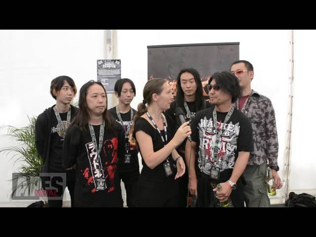 Interview with Metal Battle band VIMOKSHA from Japan at Wacken Open Air 2016