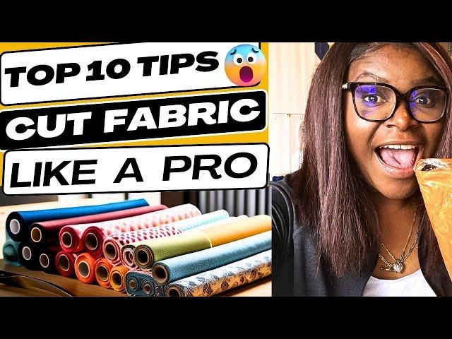 Easy steps to cut Fabric professionally! Amazing Results.