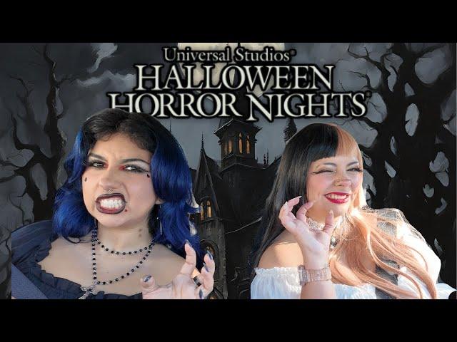 Halloween Horror Nights with my Best Friend ! Vlog !  ‍️