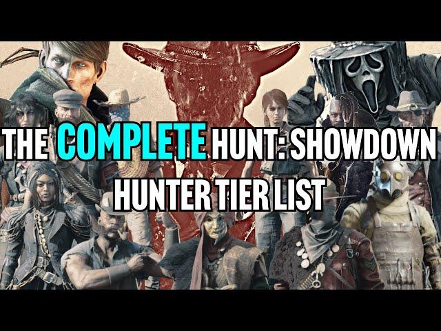 The OFFICIAL Hunt: Showdown Legendary Hunter Community Tier List!