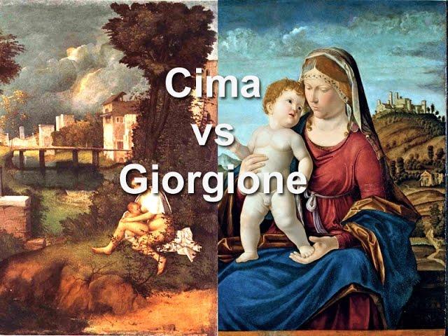 Cima vs Giorgione