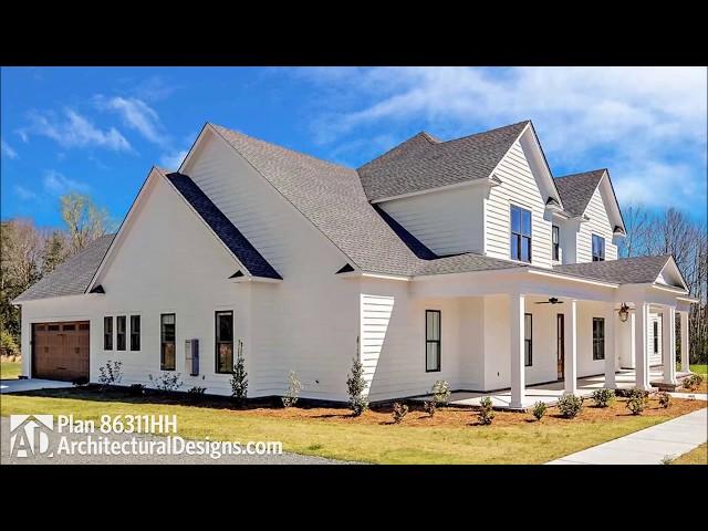 Architectural Designs Farmhouse Plan 86311HH Tour