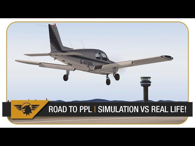 [XP11 60FPS] I lost 300lbs (136kg) & now I'm learning to fly! Road to PPL, Ep. 1 - Sim vs Real Life.