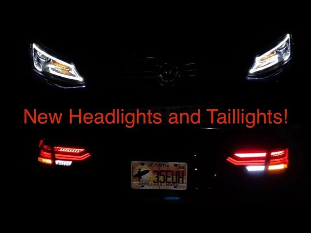 Headlights & Taillights Replacement (vland) for VW Jetta MK6