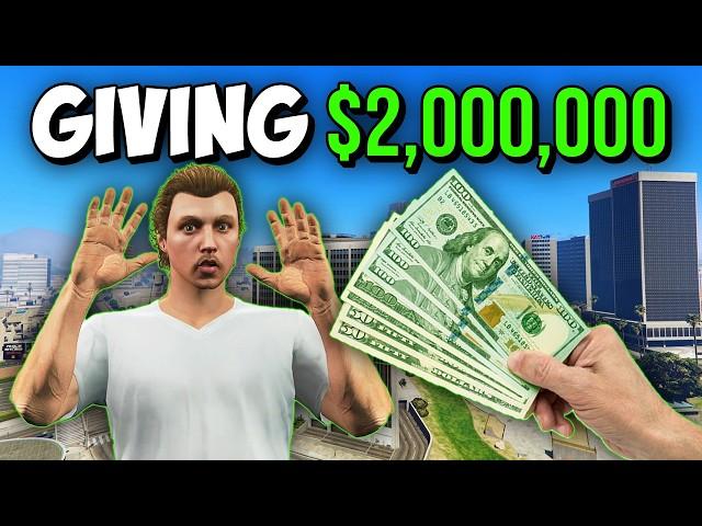 I Gave a Beginner $2,000,000 in GTA Online