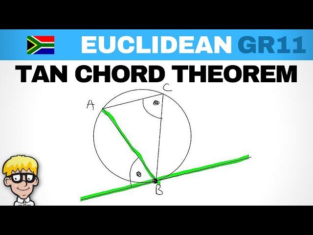 Circle Geometry Grade 11 : Tan- Chord Theorem Introduction