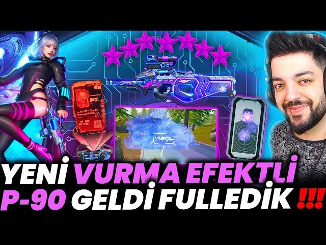 YENİ VURMA EFEKTLİ P90 GELDİ !! YOK BÖYLESİ - FULLEDİK YENİ NİHAİ SETLER VE DAHA FAZLASI PUBG Mobile