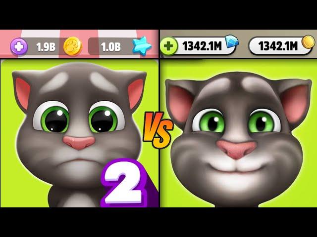 Unlimited Money - My Talking Tom 2 VS My Talking Tom - GAMEPLAY 4U