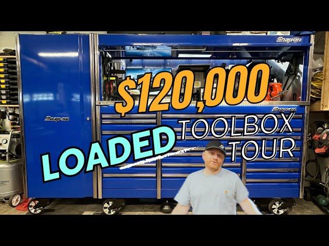 2024 Toolbox Tour $120K Fully Loaded Snap-On Epiq 84”