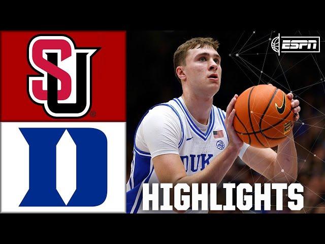 Seattle Redhawks vs. Duke Blue Devils | Full Game Highlights | ESPN College Basketball