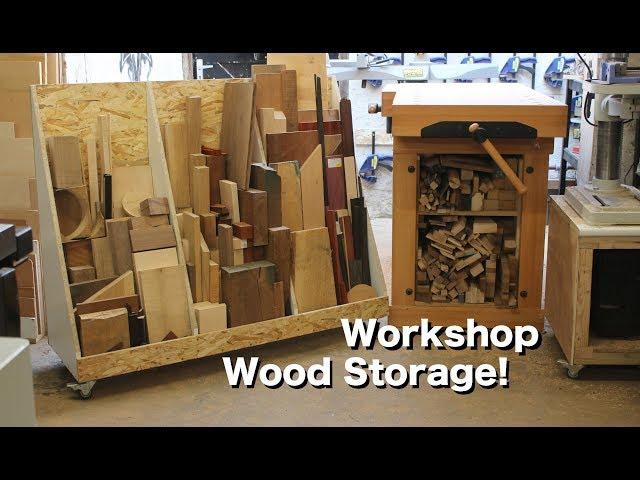 Building Workshop Timber Storage!