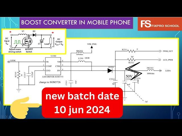 Boost Converter: The Ultimate Explanation | all Android lcd section repair | mobile repair course