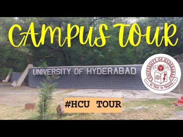 part-3 #hcu Campus Tour #universityofhyderabad #hcu #uoh