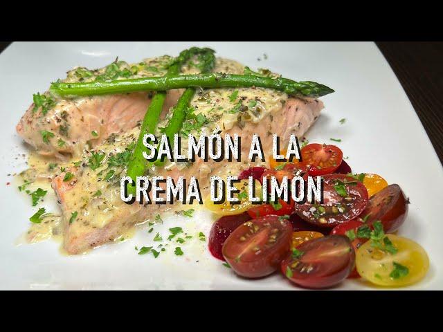 Salmón a la Crema de Limón | Cocina Con Fujita