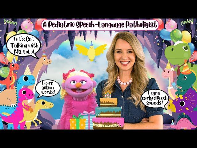 Learn To Talk With Ms LoLo | Learn Dinosaurs, Vehicles, Emotions, Sounds & More | Toddler Learning