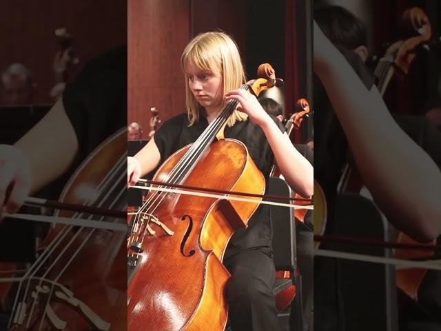 Principal cellist’s CRISP technique #music #christmas #christmasmusic #symphony