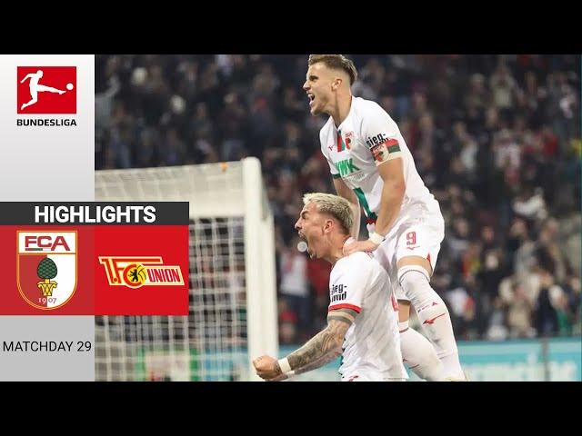 Augsburg - Union Berlin | 2:0 | Zusammenfassung | Bundesliga 2023-24