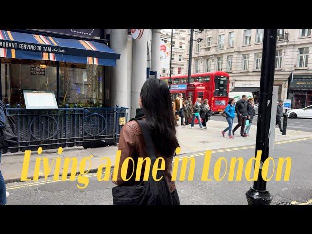 Living alone in London l get ready with me, personal color, Fallow famous brunch in London