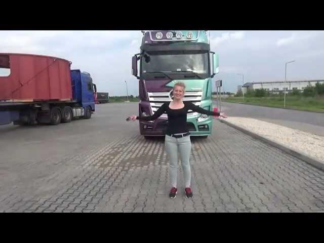 Trucking Girl & New Mercedes Actros ep 49