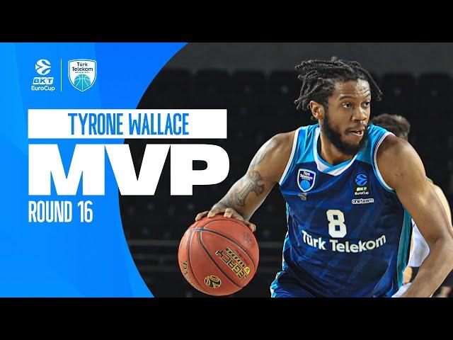 Tyrone Wallace | Round 16 MVP | 2023-24 BKT EuroCup