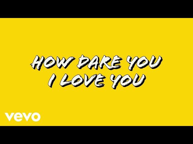 Cukk Mean - How dare you I love you (Lyric Video)