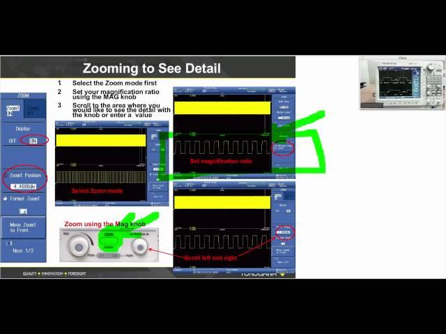 DL850 Hands ON Training (5 of 9) - Display & Zooming