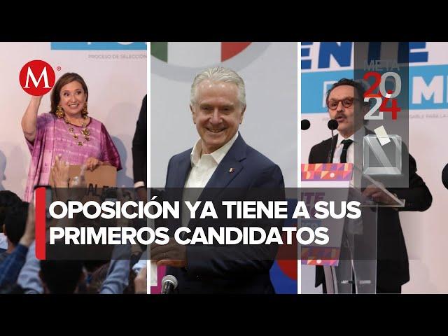 Así fue el registro de los aspirantes de la oposición para 2024