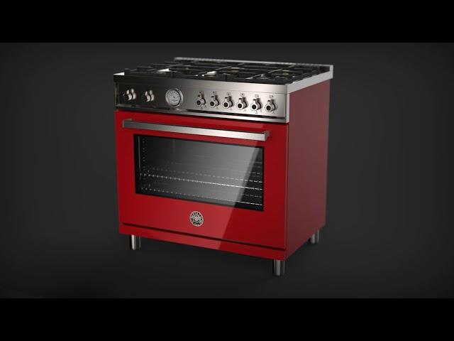 BERTAZZONI | 36'' Professional Series Freestanding Range