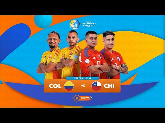 TERCER PUESTO: COLOMBIA vs CHILE | CONMEBOL Copa América Fútbol Playa 2025™ | EN VIVO