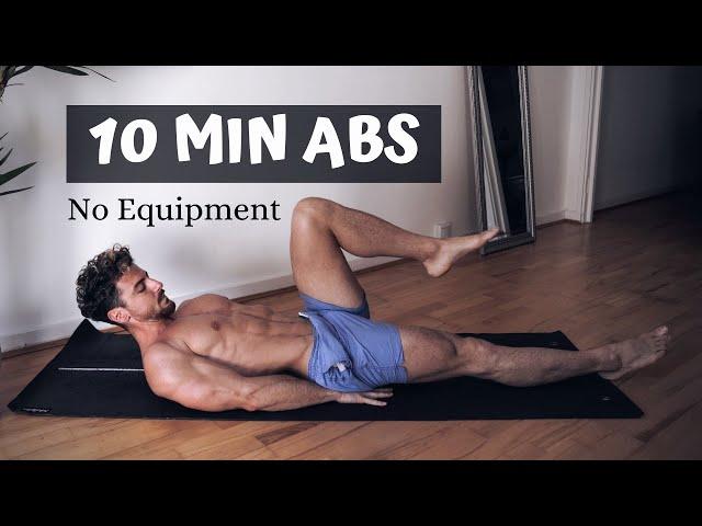 10 Min ABS | No Equipment | Rowan Row