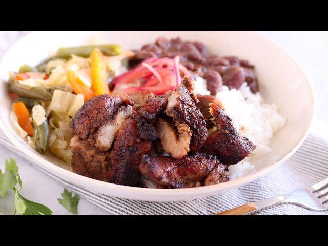 OVEN STYLE JERK PORK | Easy Recipe | Jehan Can Cook