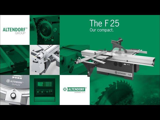 Altendorf F 25 in detail I Altendorf Group America