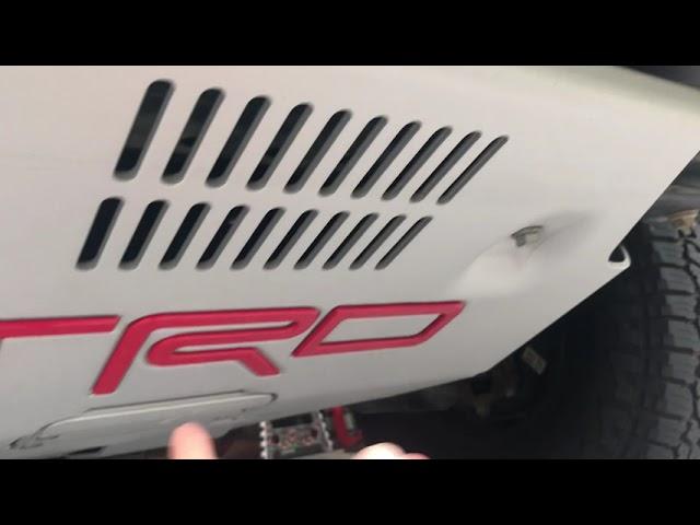 TRD Pro Skid Plate