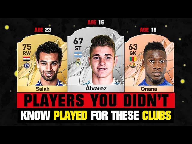 FOOTBALLERS You Didn't Know PLAYED For THESE CLUBS!  ft. Alvarez, Salah, Onana…