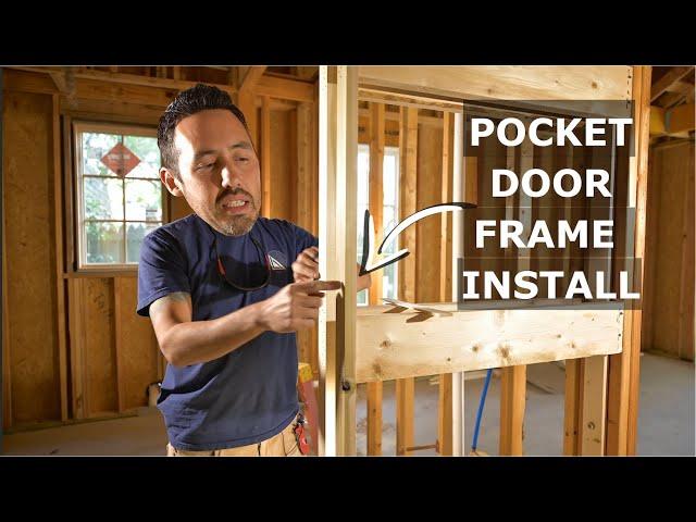 This is so SIMPLE - Pocket Door Frames Easy Install