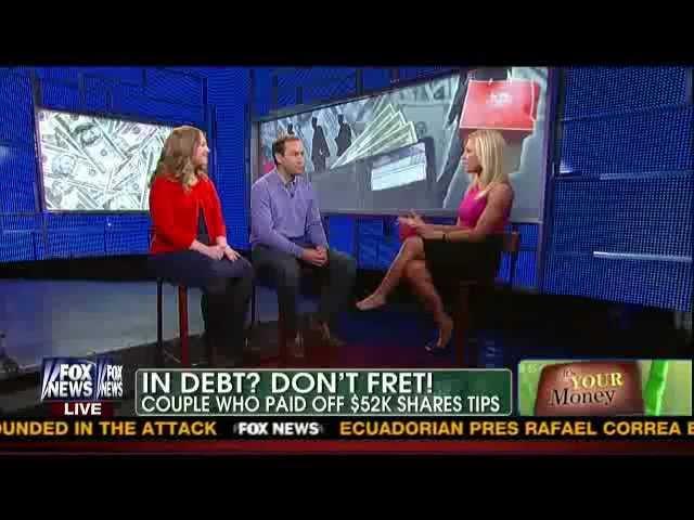Deacon and Kim Hayes from Well Kept Wallet on Fox News