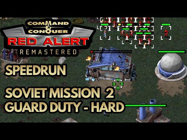 Red Alert Remastered - Soviet Mission 2 - Guard Duty [Hard]