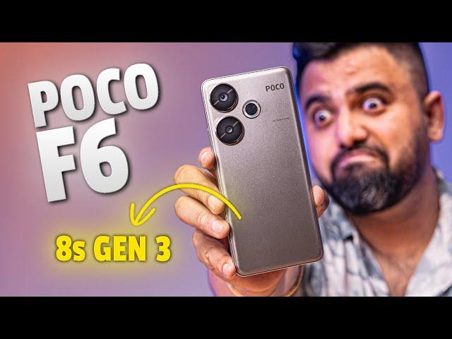 POCO F6 India Variant: Snapdragon 8s Gen 3 is 