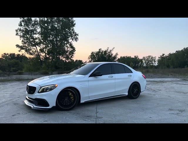 Waking up to a 2019 Mercedes C63 AMG