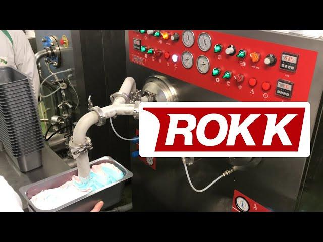 ROKK RFE 1200 Twin Barrel Continuous Freezer - 2 Flavours