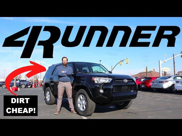 2024 Toyota 4Runner SR5: Reliable And Dirt Cheap!