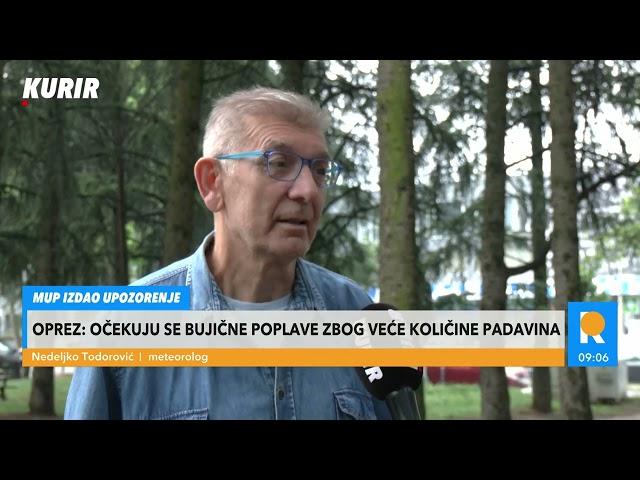 TODOROVIĆ OTKRIO GDE ĆE SE DANAS SRUŠITI NEBO! U maju se zahuktalo, junski pljuskovi su MNOGO ŽEŠĆI