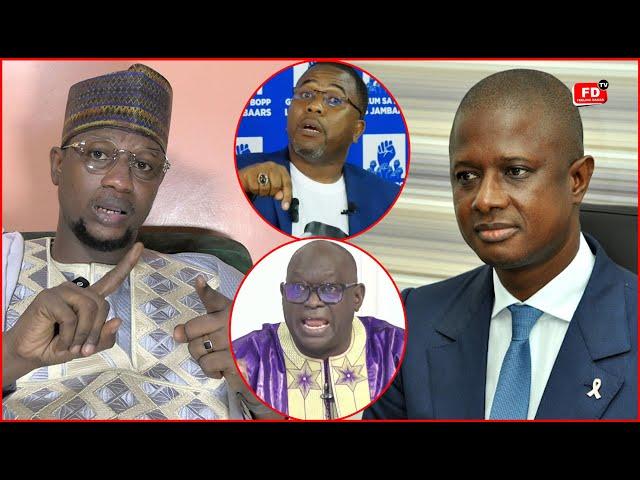 UrgentCheikh Niass en direct lache une b0mbe sur Antoine Diome- Me Elaj Diouf et détruit Bougane